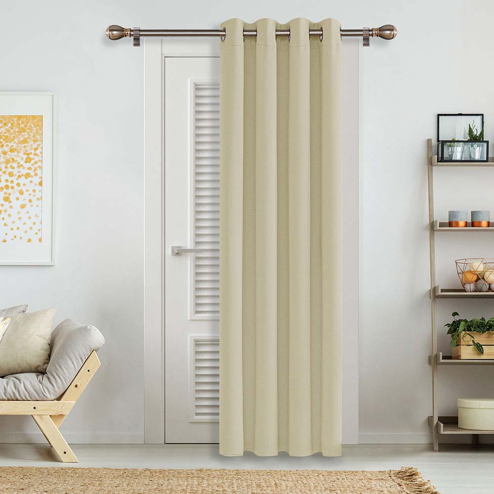 Solid Color Thermal Insulated Blackout Curtains - Grommet - 1 Panel - Deconovo US