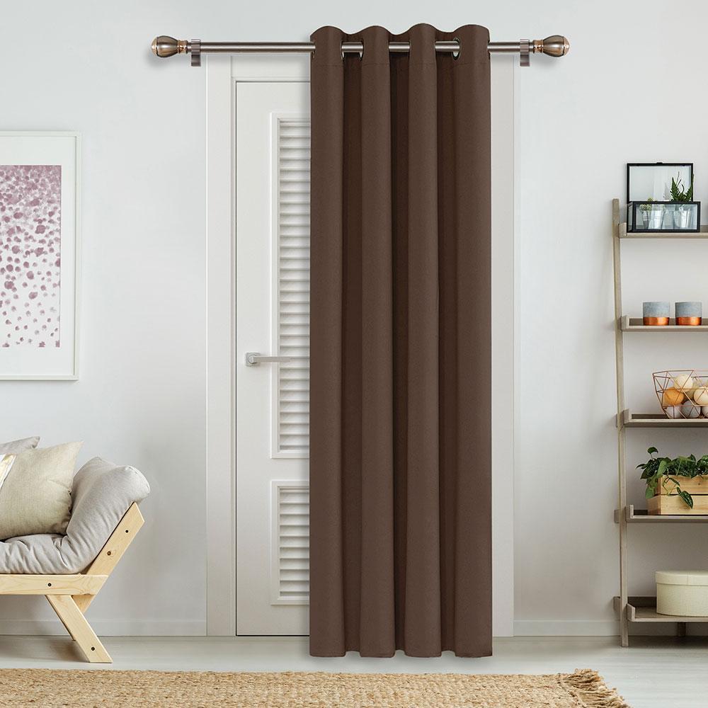 Solid Color Thermal Insulated Blackout Curtains - Grommet - 1 Panel - Deconovo US