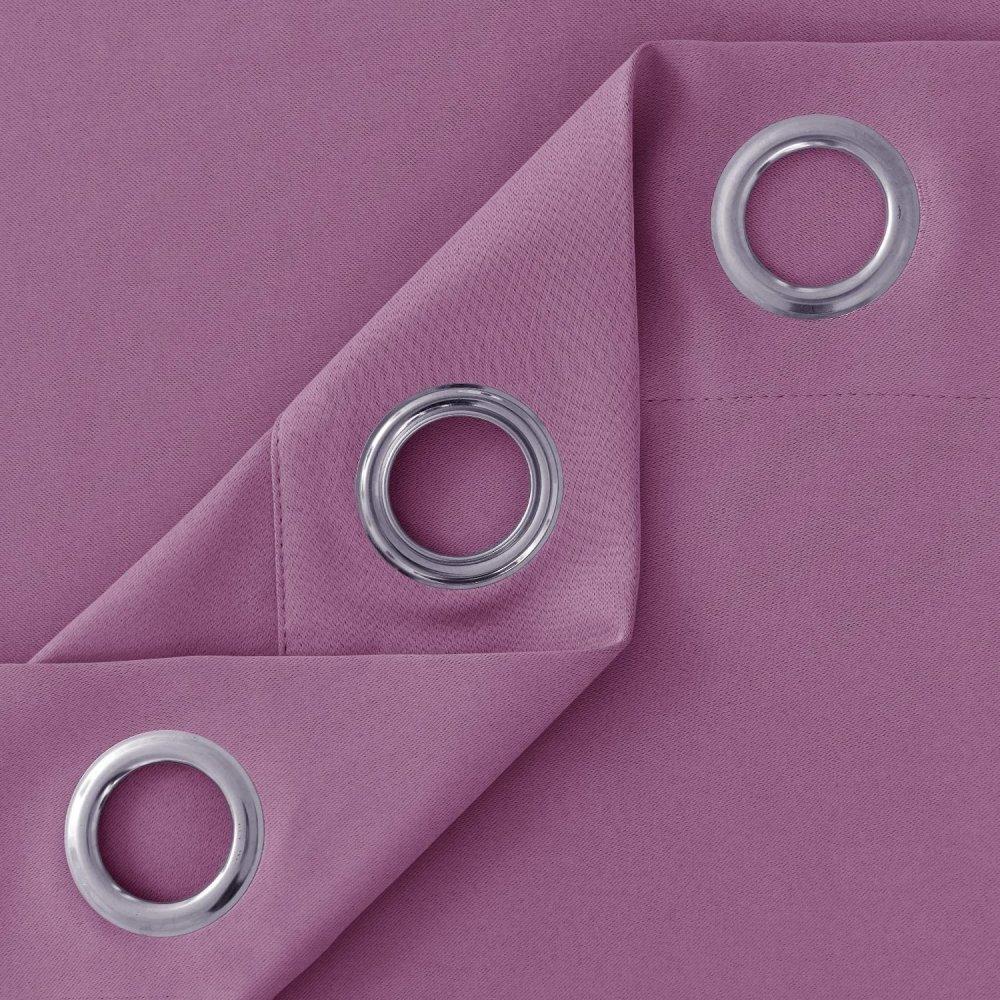Solid Color Thermal Insulated Blackout Curtains - Grommet - 1 Panel - Deconovo US