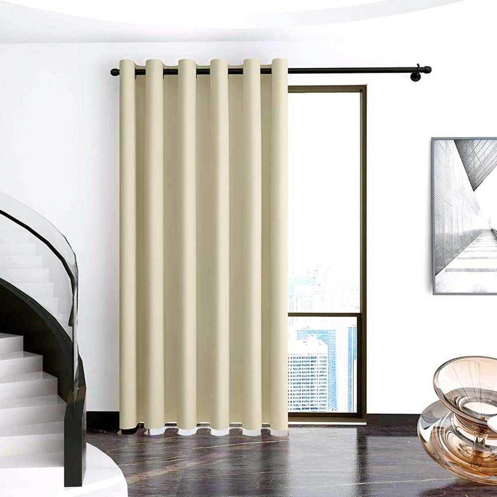 Solid Color Thermal Insulated Blackout Curtains - Grommet - 1 Panel - Deconovo US