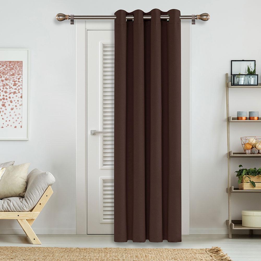 Solid Color Thermal Insulated Blackout Curtains - Grommet - 1 Panel - Deconovo US