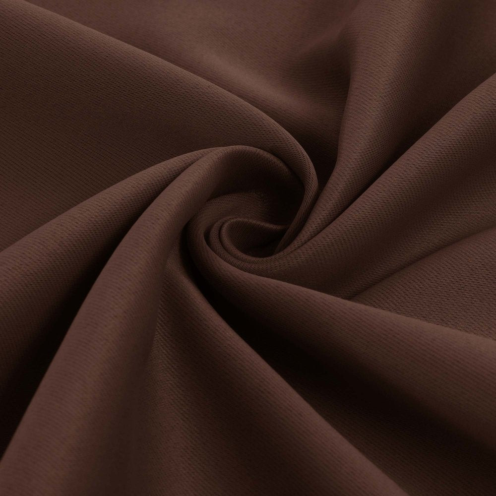 Solid Color Thermal Insulated Blackout Curtains - Grommet - 1 Panel - Deconovo US