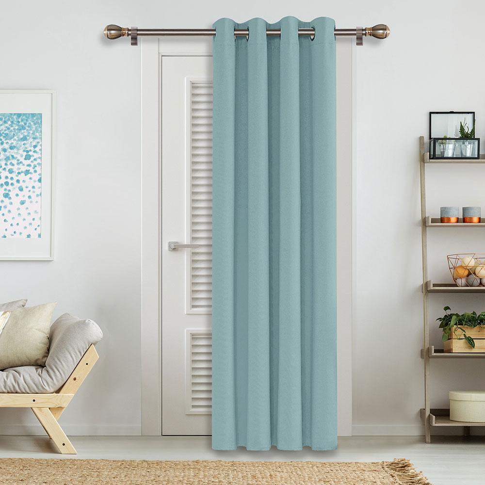 Solid Color Thermal Insulated Blackout Curtains - Grommet - 1 Panel - Deconovo US