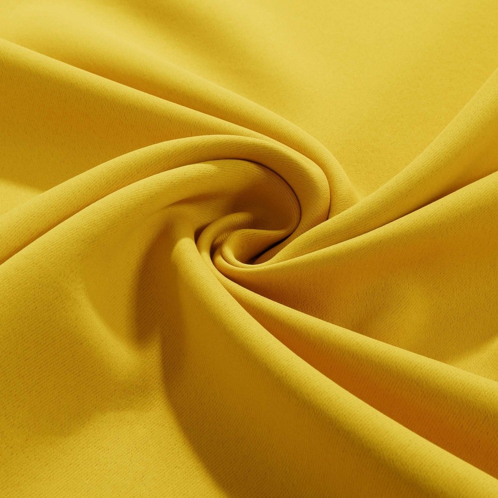 Solid Color Thermal Insulated Blackout Curtains - Grommet - 1 Panel - Deconovo US