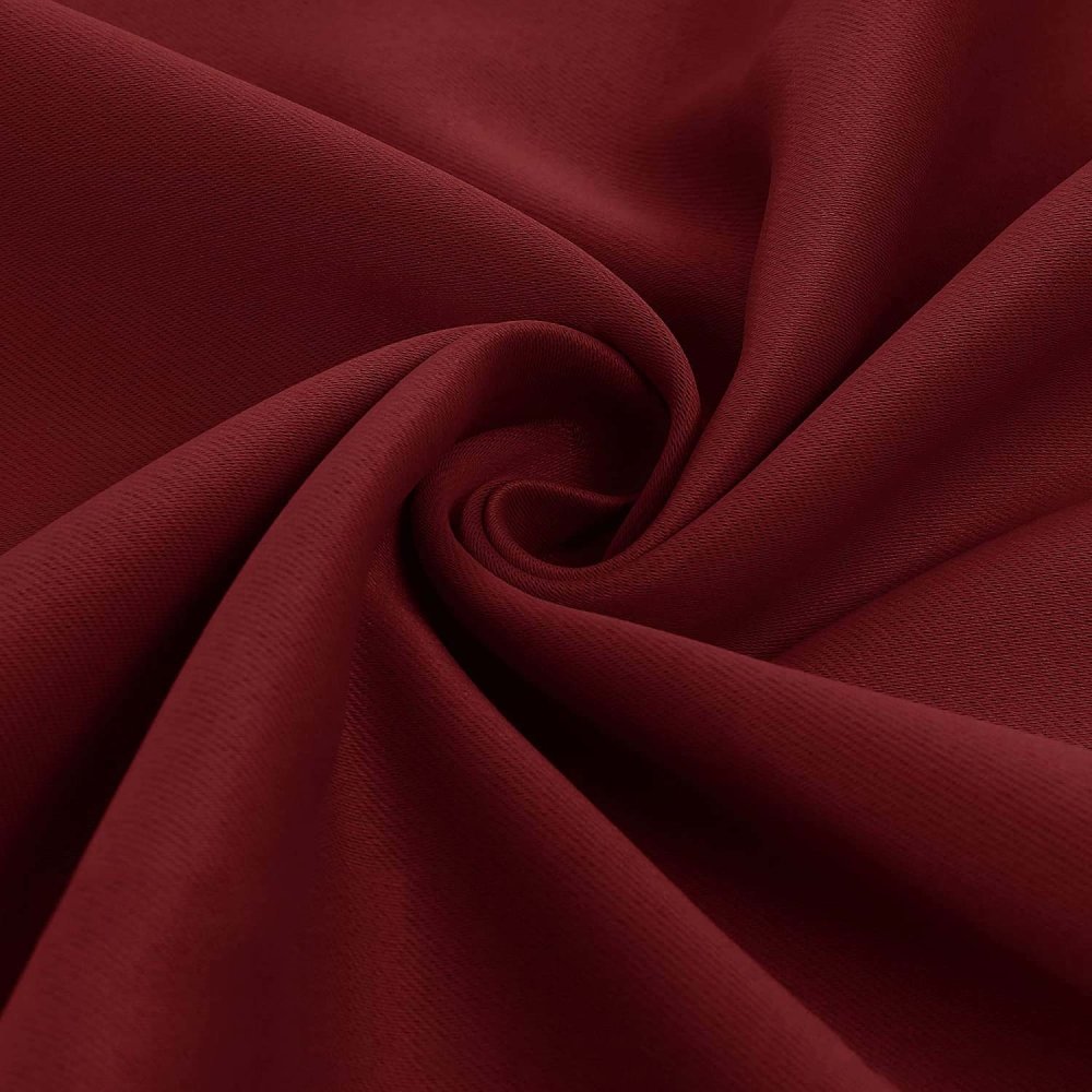 Solid Color Thermal Insulated Blackout Curtains - Grommet - 1 Panel - Deconovo US
