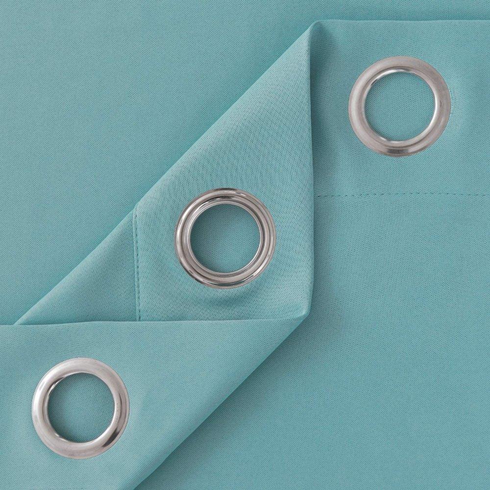 Solid Color Thermal Insulated Blackout Curtains - Grommet - 1 Panel - Deconovo US