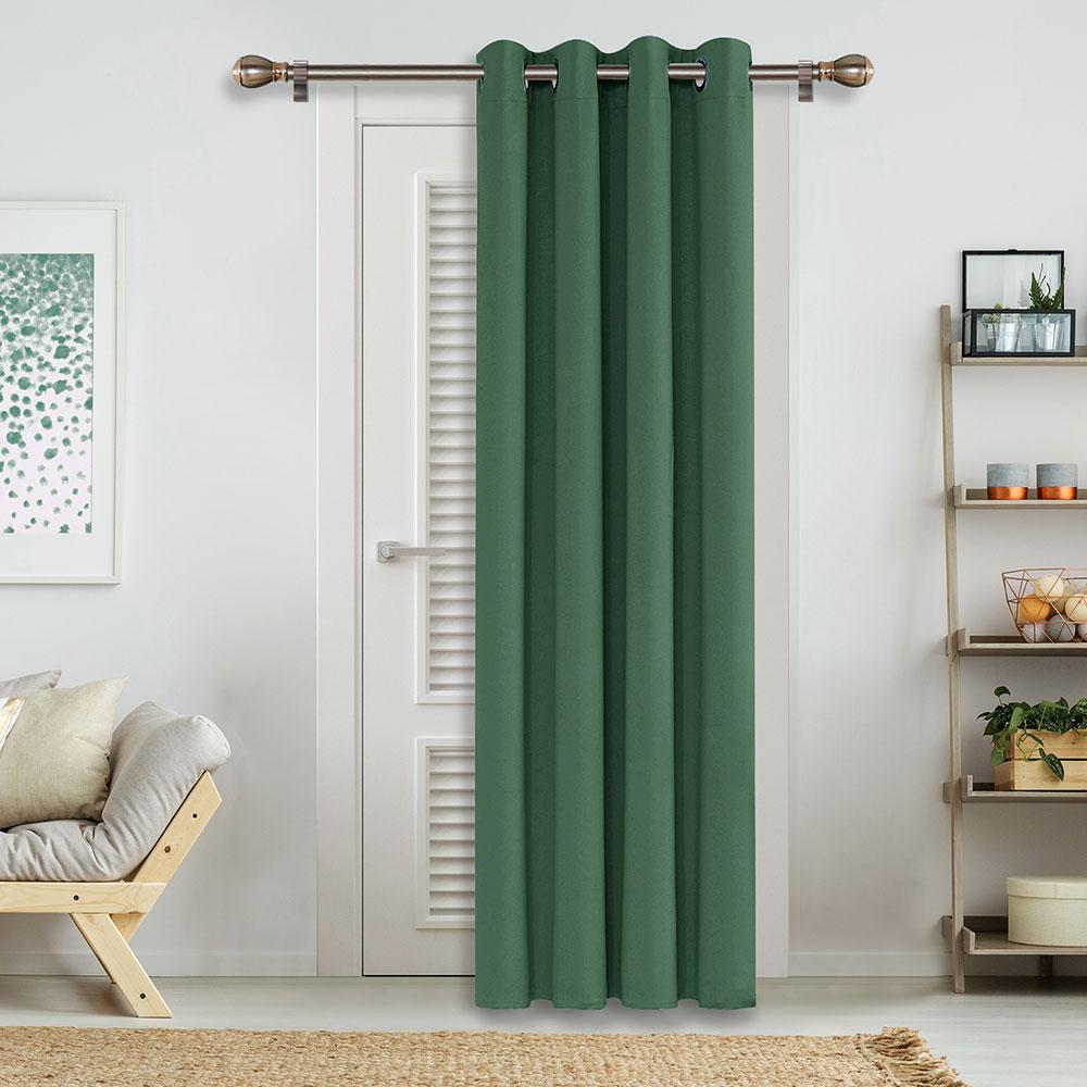 Solid Color Thermal Insulated Blackout Curtains - Grommet - 1 Panel - Deconovo US