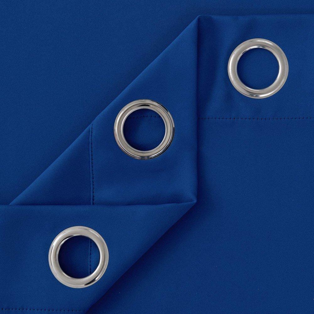 Solid Color Thermal Insulated Blackout Curtains - Grommet - 1 Panel - Deconovo US