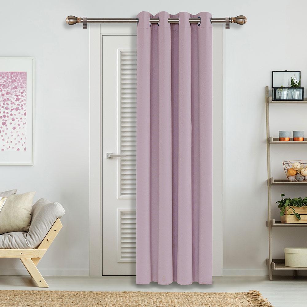 Solid Color Thermal Insulated Blackout Curtains - Grommet - 1 Panel - Deconovo US