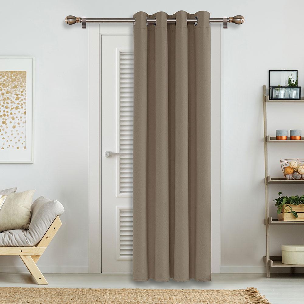 Solid Color Thermal Insulated Blackout Curtains - Grommet - 1 Panel - Deconovo US