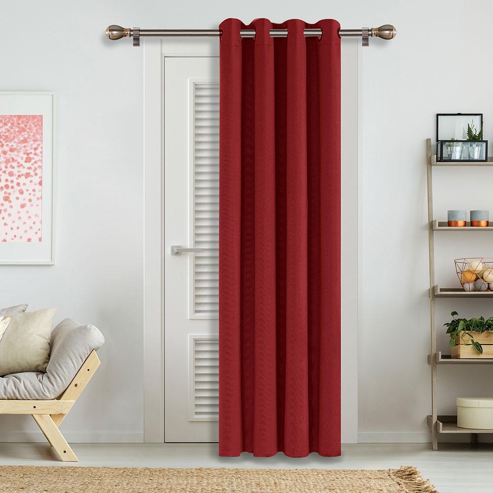 Solid Color Thermal Insulated Blackout Curtains - Grommet - 1 Panel - Deconovo US