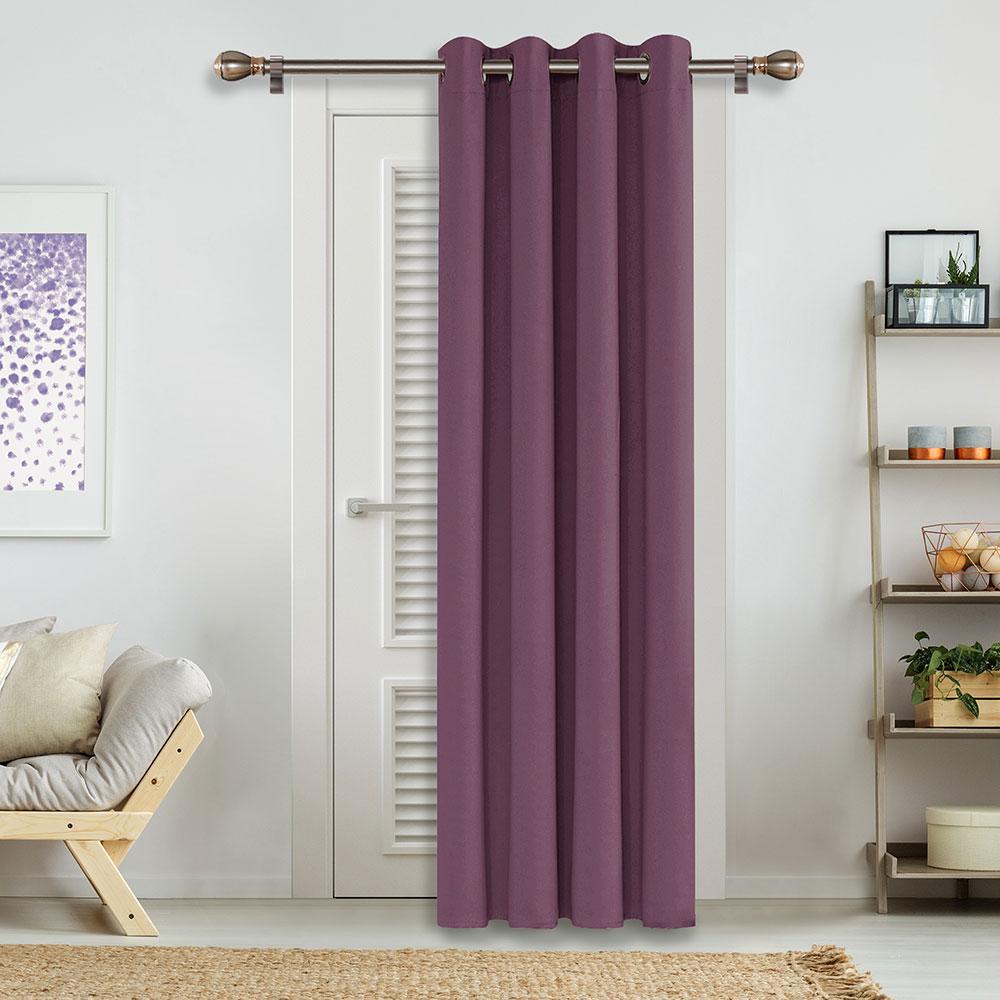 Solid Color Thermal Insulated Blackout Curtains - Grommet - 1 Panel - Deconovo US