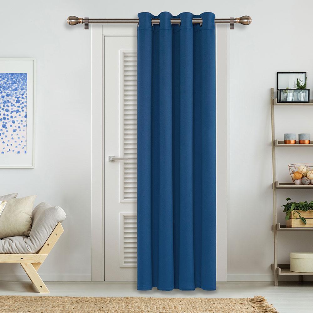 Solid Color Thermal Insulated Blackout Curtains - Grommet - 1 Panel - Deconovo US