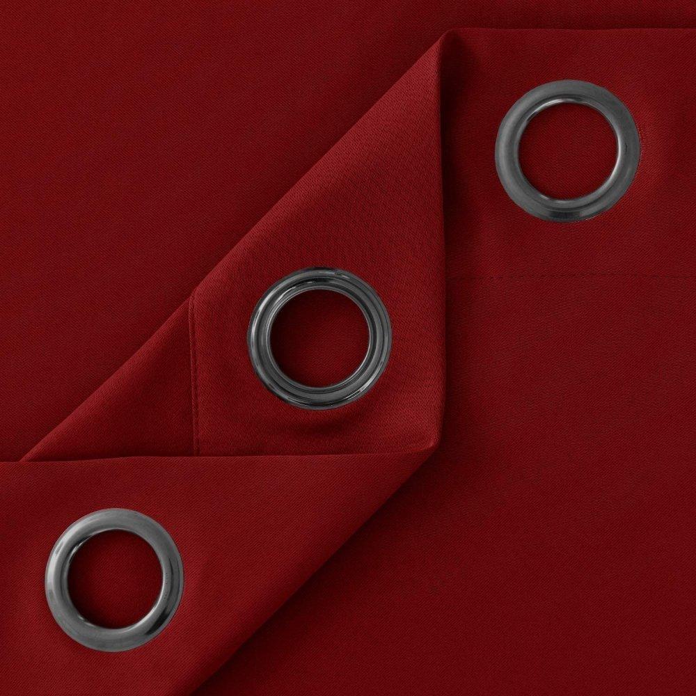 Solid Color Thermal Insulated Blackout Curtains - Grommet - 1 Panel - Deconovo US