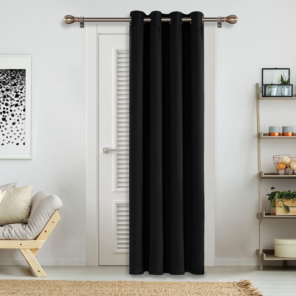 Solid Color Thermal Insulated Blackout Curtains - Grommet - 1 Panel - Deconovo US