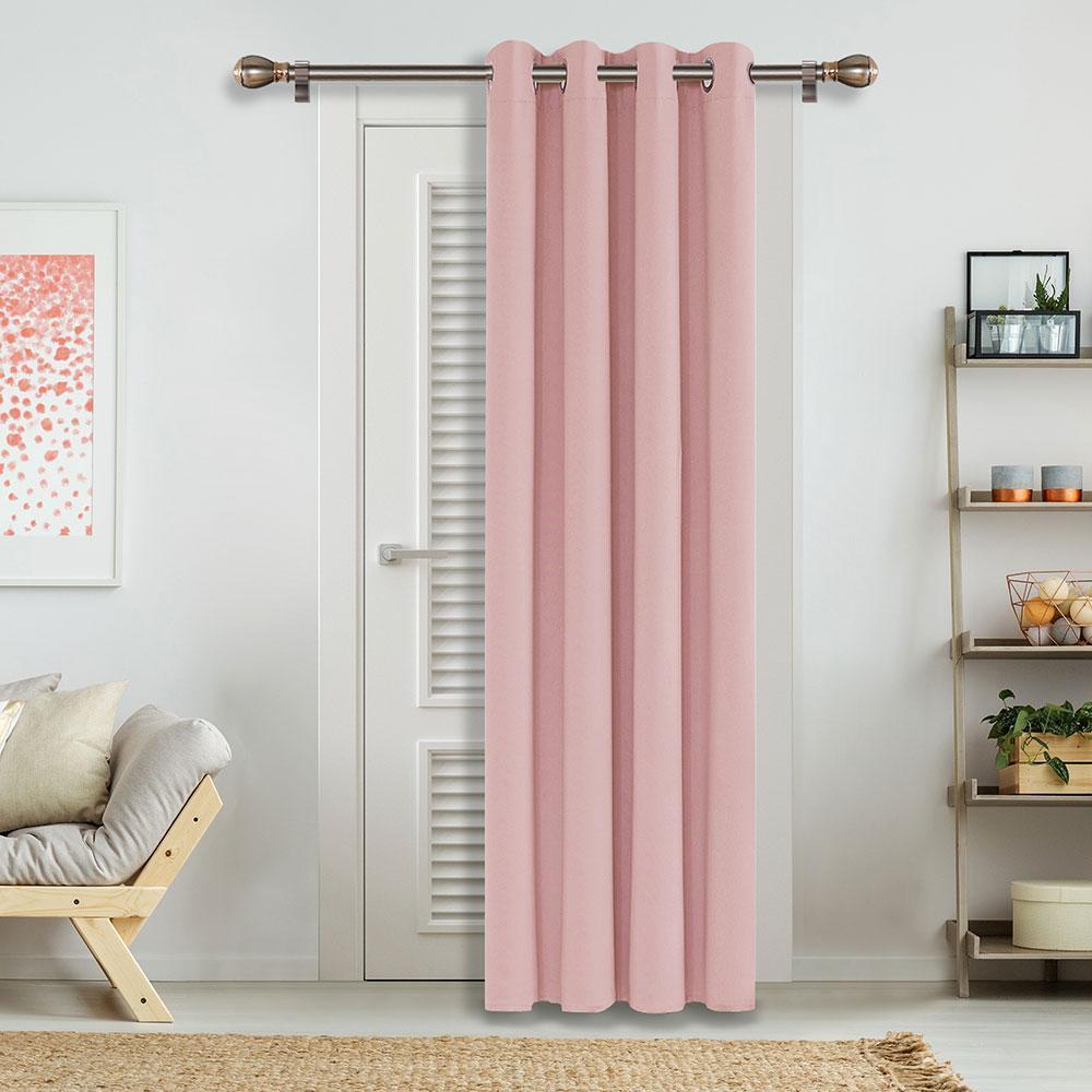 Solid Color Thermal Insulated Blackout Curtains - Grommet - 1 Panel - Deconovo US