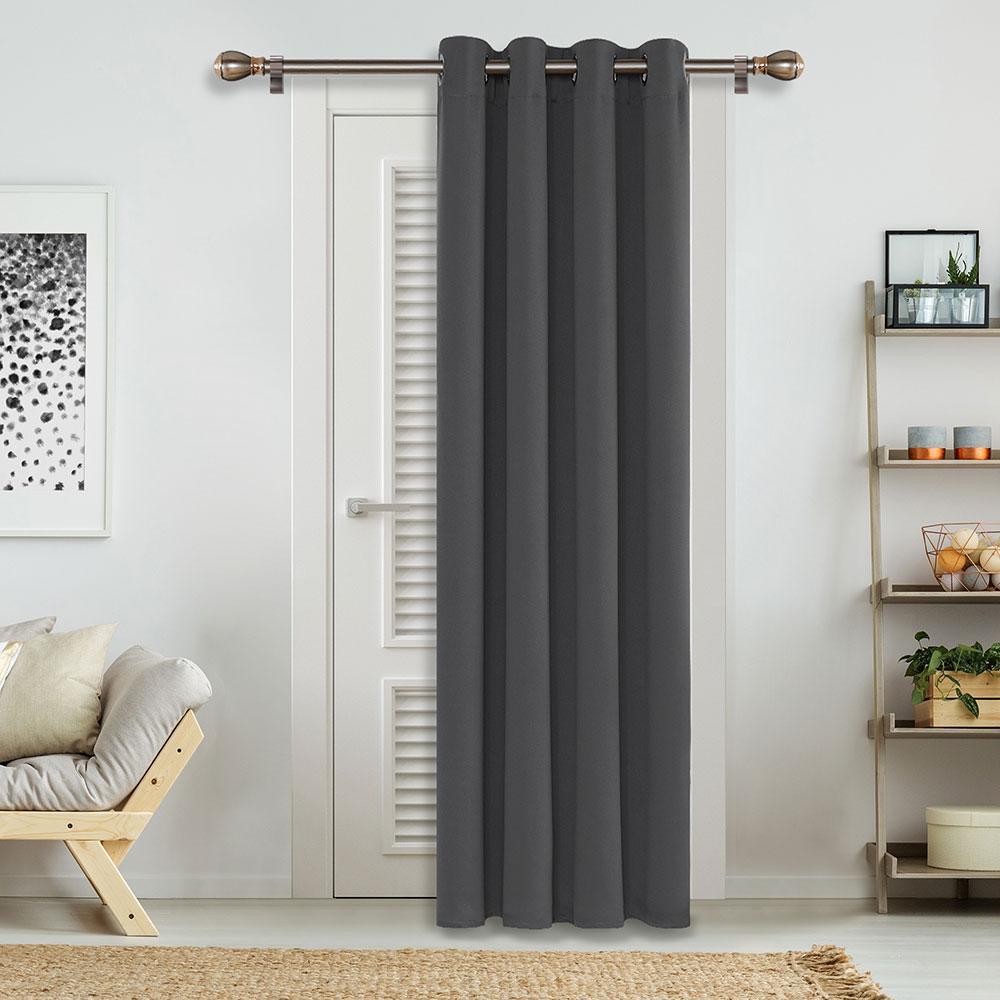 Solid Color Thermal Insulated Blackout Curtains - Grommet - 1 Panel - Deconovo US