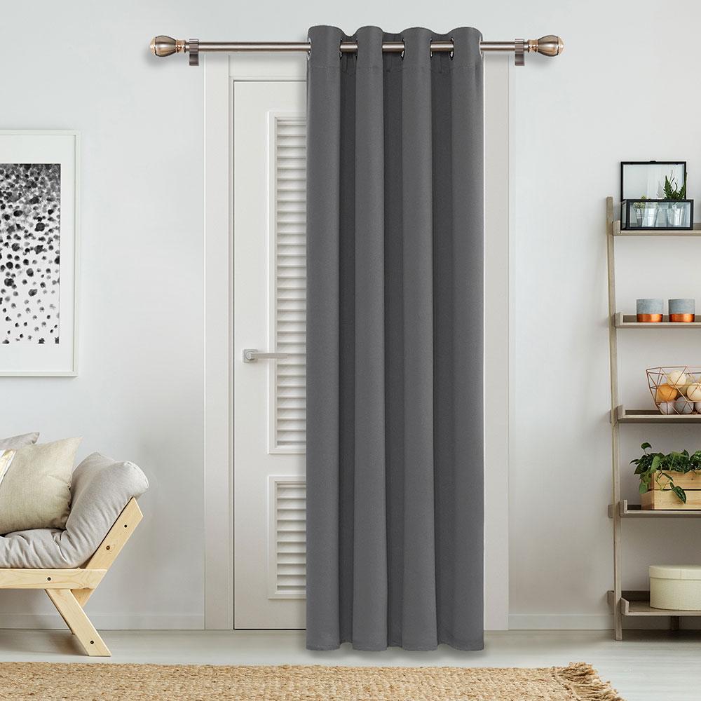 Solid Color Thermal Insulated Blackout Curtains - Grommet - 1 Panel - Deconovo US