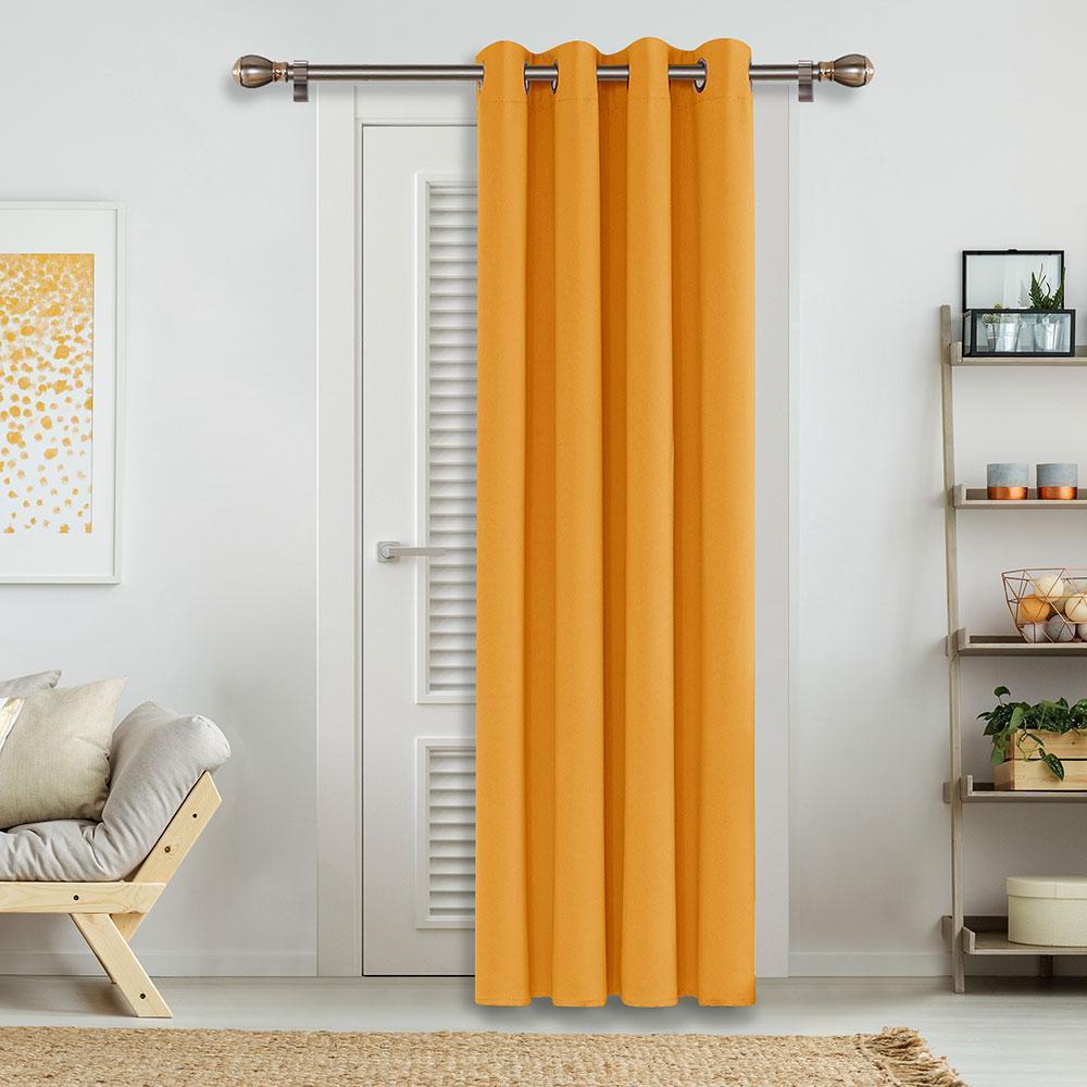 Solid Color Thermal Insulated Blackout Curtains - Grommet - 1 Panel - Deconovo US