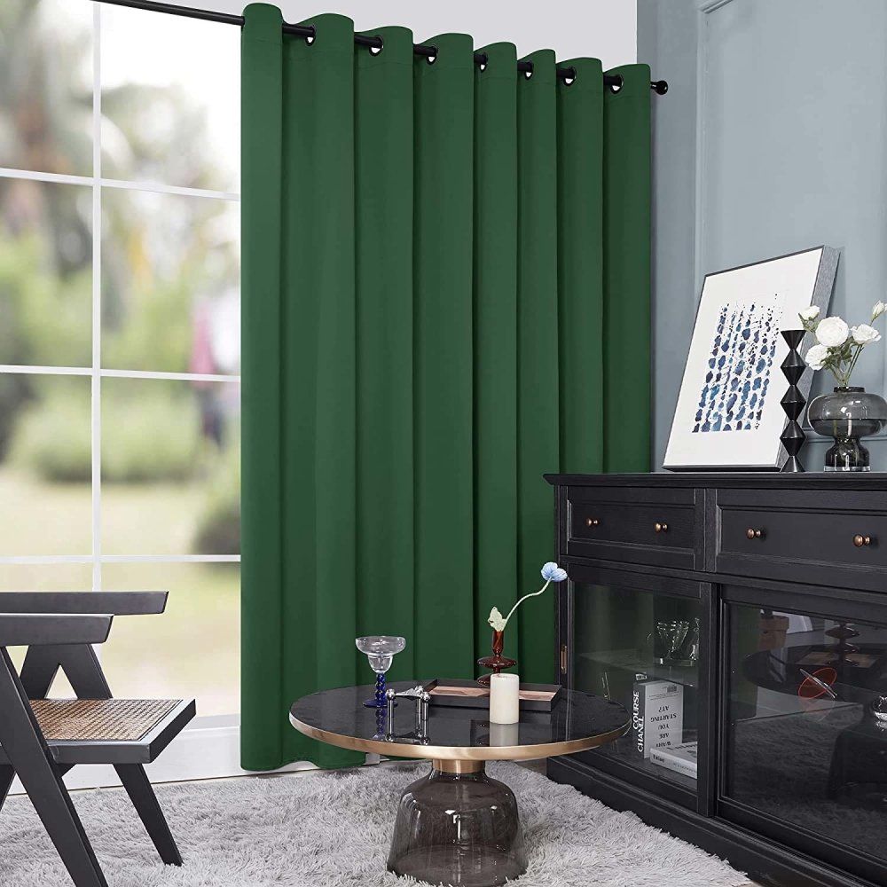 Solid Color Thermal Insulated Blackout Curtains - Grommet - 1 Panel - Deconovo US