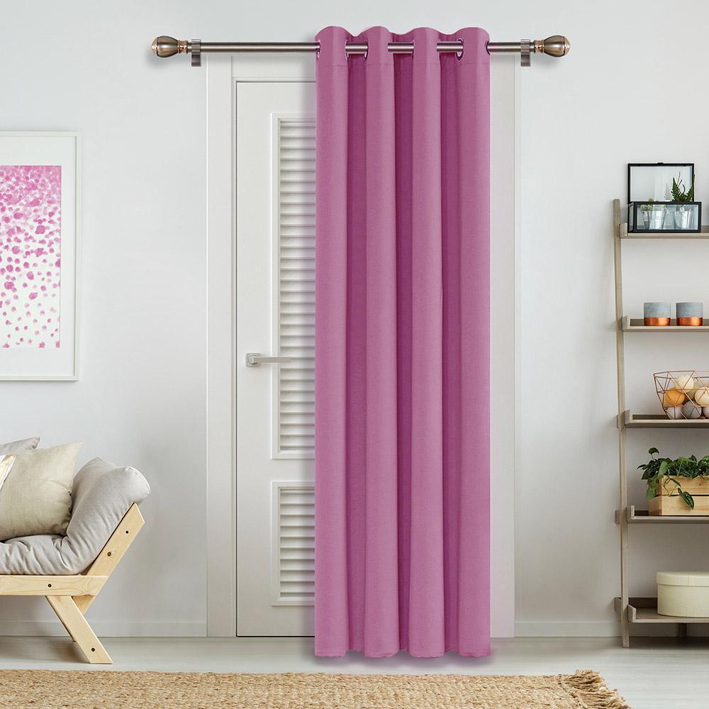Solid Color Thermal Insulated Blackout Curtains - Grommet - 1 Panel - Deconovo US