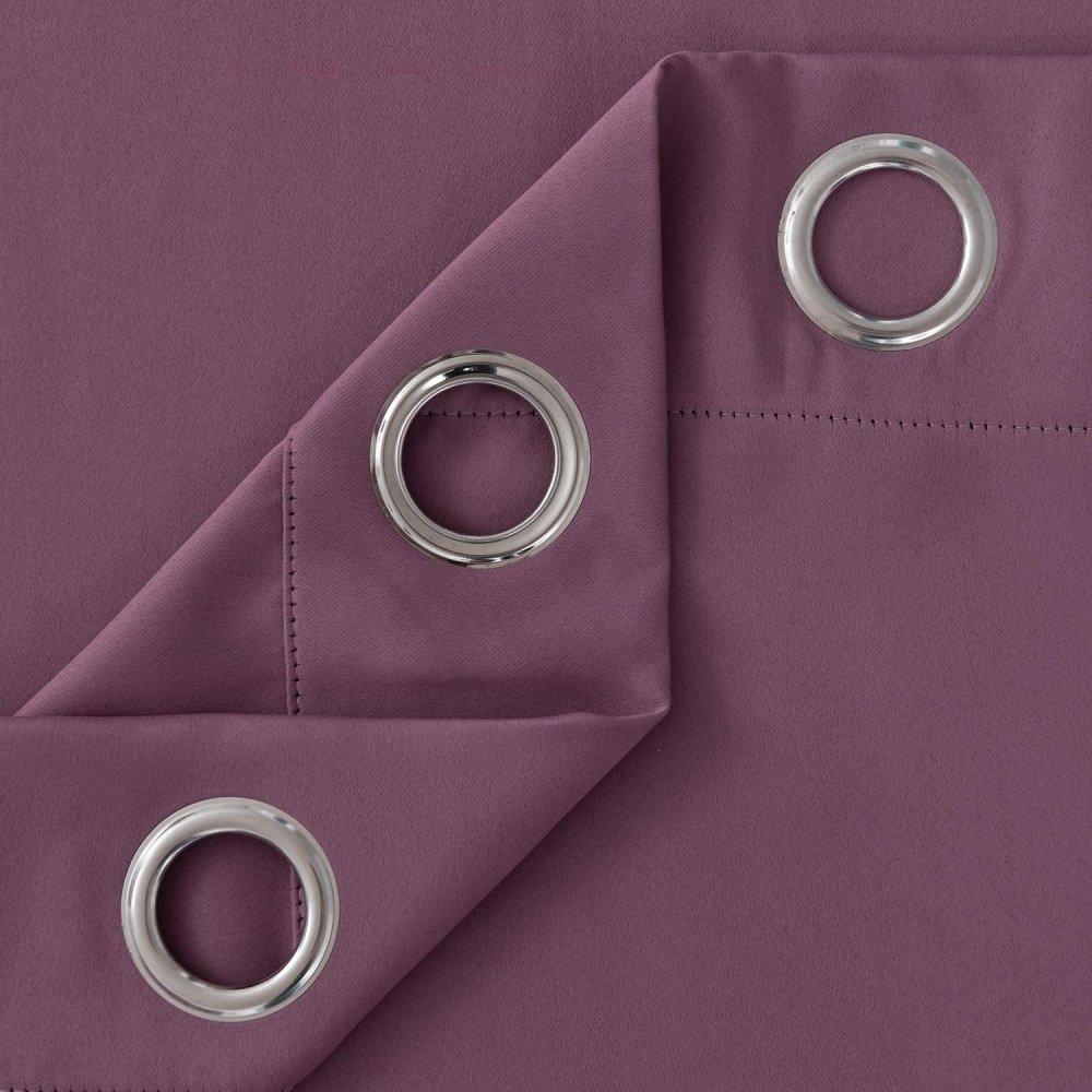 Solid Color Thermal Insulated Blackout Curtains - Grommet - 1 Panel - Deconovo US