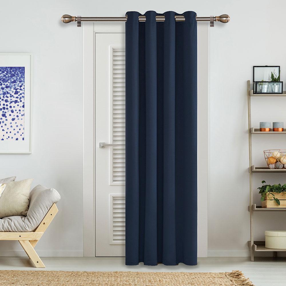 Solid Color Thermal Insulated Blackout Curtains - Grommet - 1 Panel - Deconovo US